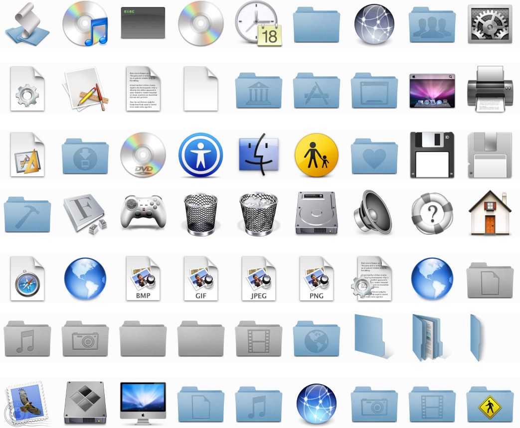 Mac os icons for windows xp